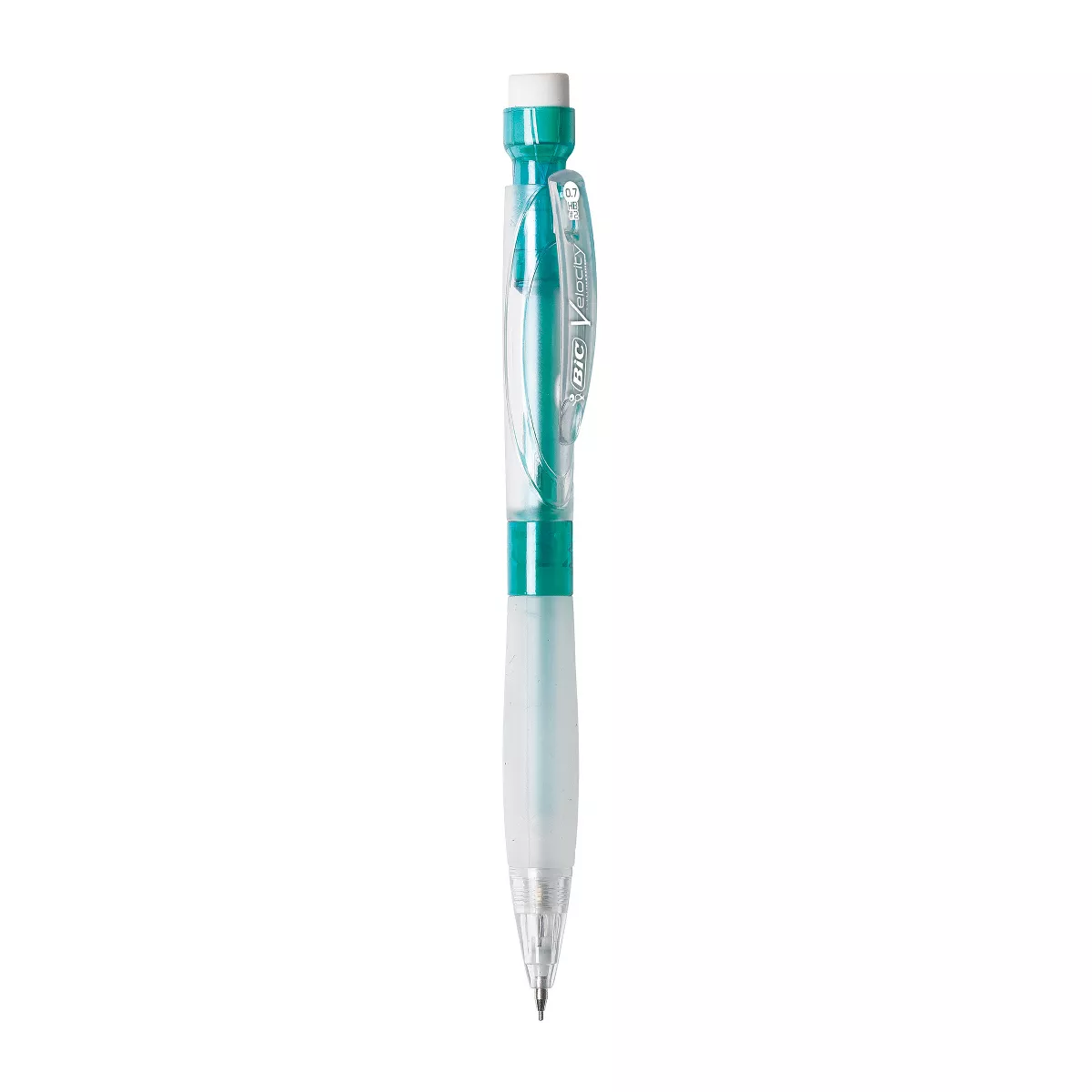 BIC Velocity Max Mechanical Pencil with Large Easer and Refills 0.7 mm Medium Point 2ct