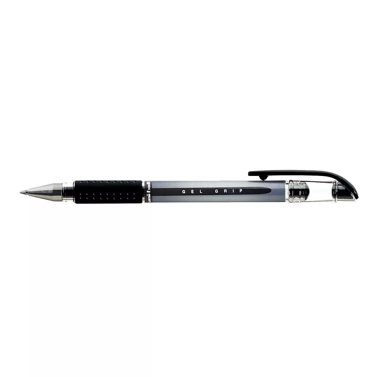 uni-ball Signo Gel GRIP Roller Ball Stick Gel Pen Black Ink Medium Dozen 65450