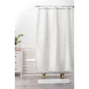 Iveta Abolina Roux Cream Memory Foam Bath Mat White - Deny Designs