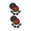 2) BOSS CH6CK 6.5" 700W Car 2 Way Component Car Audio Speakers System Red Stereo