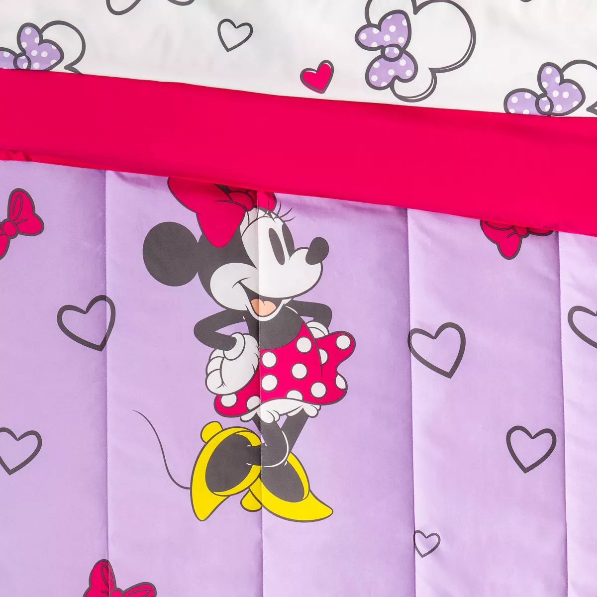 Mickey Mouse & Friends Minnie Mouse Full Bedding Set Purple