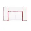 EZ Goal Portable Folding Regulation Size Hockey Training Goal Net with Backstop