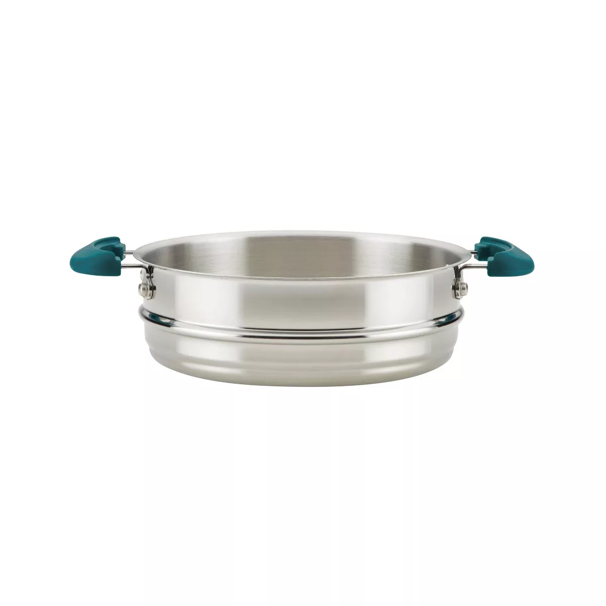 Rachael Ray Create Delicious 8pc Aluminum Nonstick Cookware Stacking Set Teal