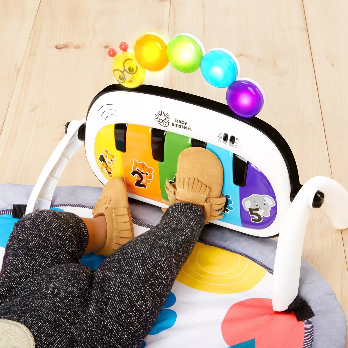 Baby Einstein 4-in-1 Kickin' Tunes Music and Language Discovery Activity Gym