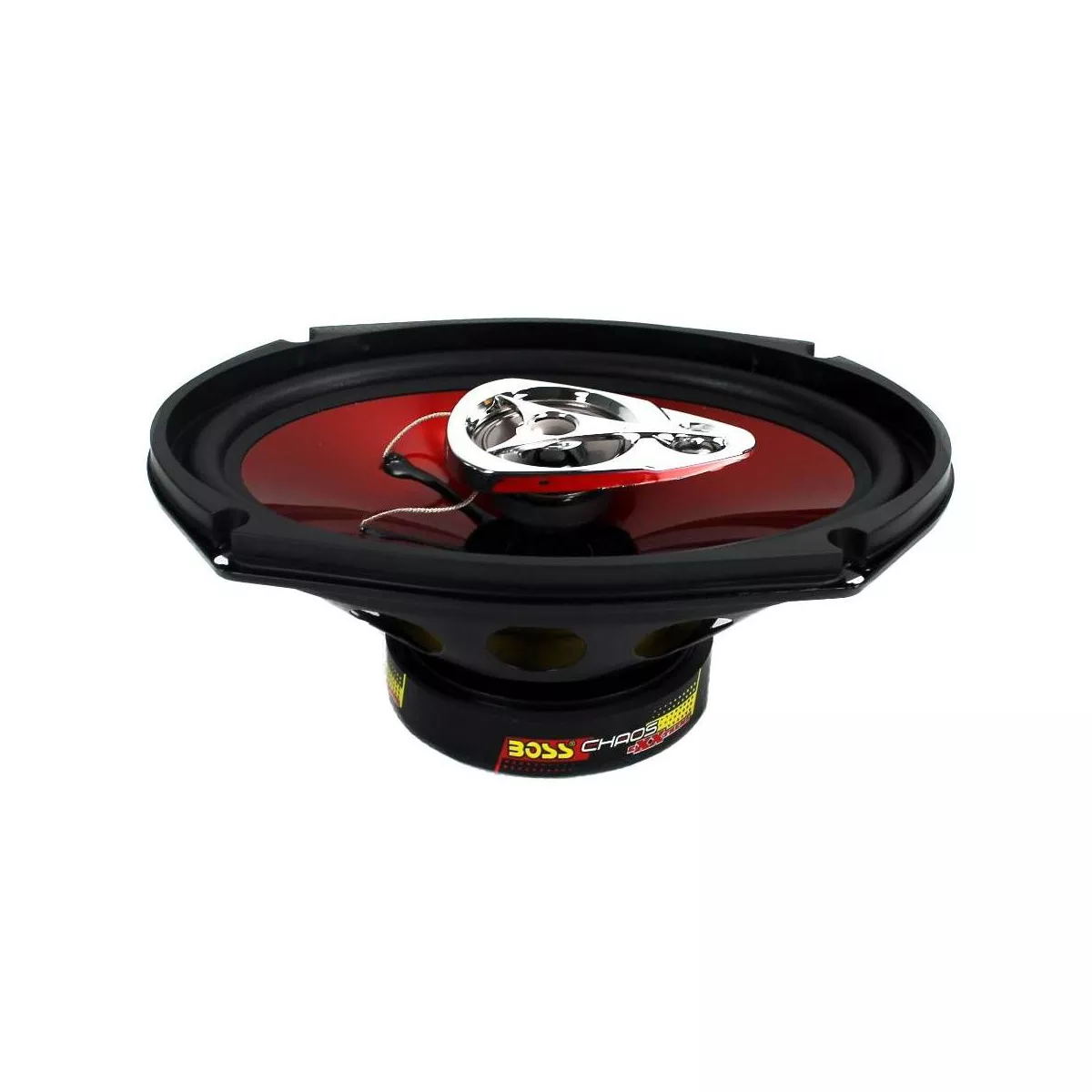 BOSS CH6930 6x9" 400W 3-Way Car Coaxial Audio Stereo Speakers Red