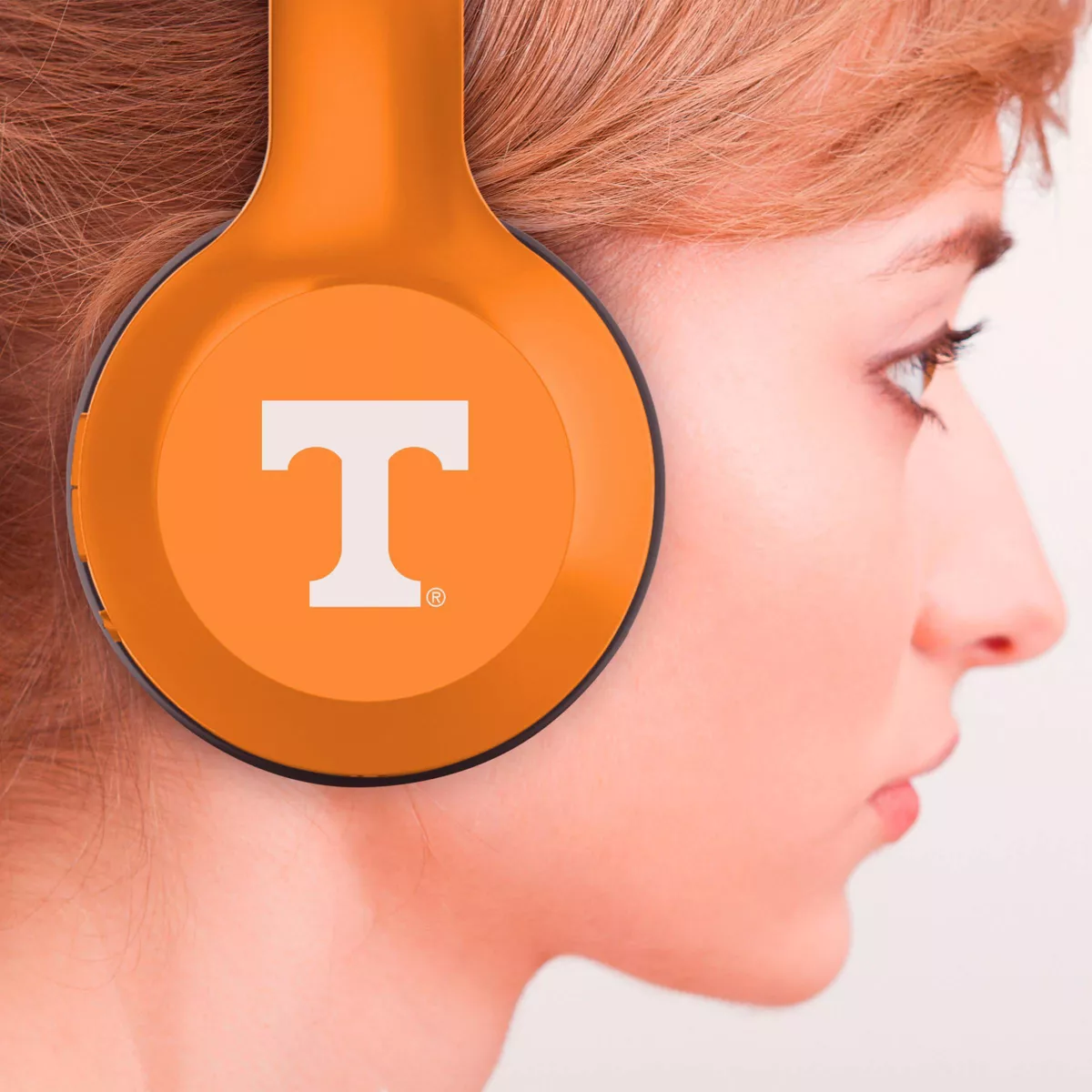 NCAA Tennessee Volunteers Wireless Bluetooth Over-Ear Headphones