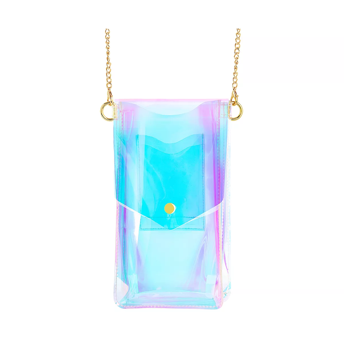LuMee x Paris Hilton - Universal Crossbody Tech Bag - Holographic by Paris Hilton
