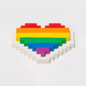 Pride Rubber Heart Dog Toy - Boots & Barkley™