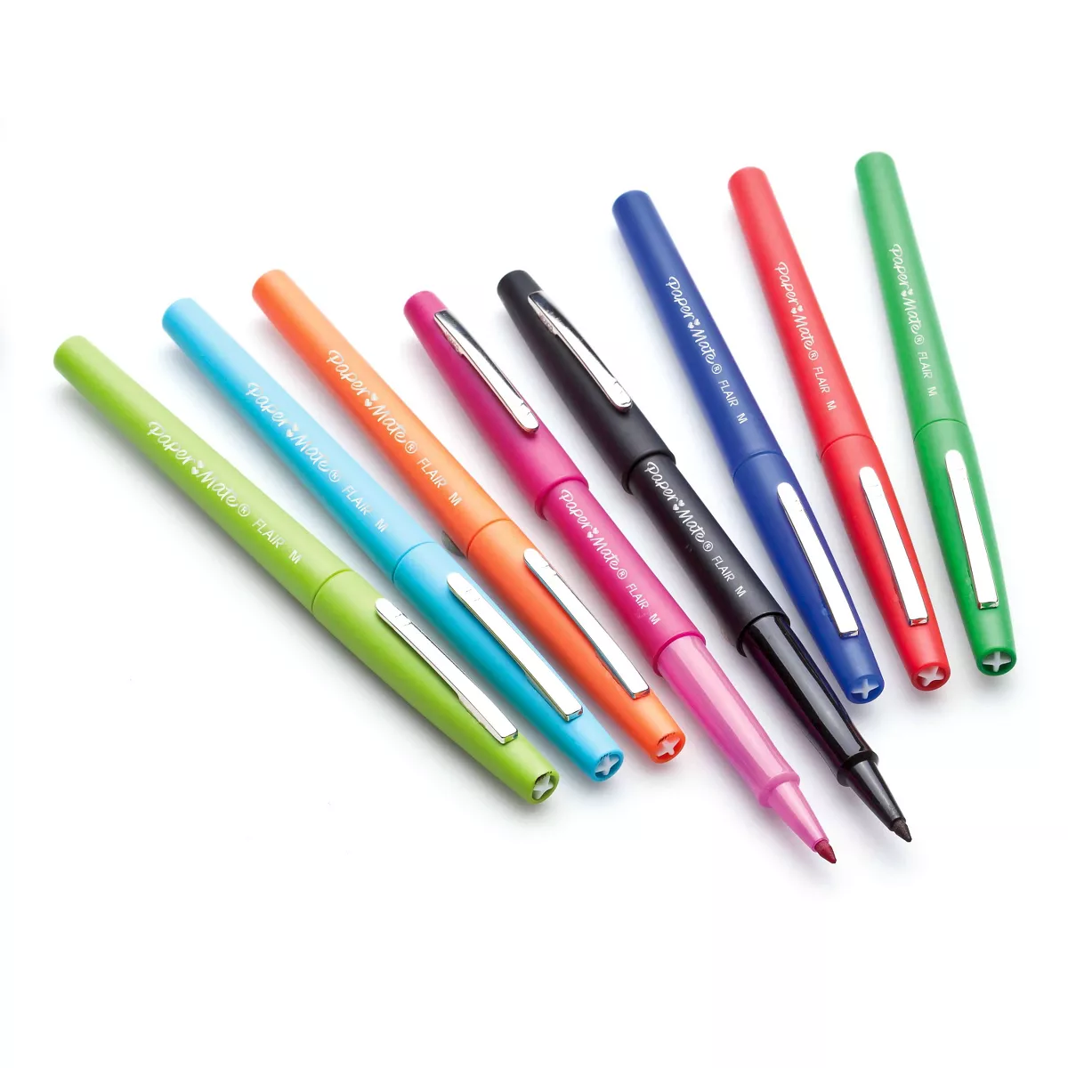 Paper Mate 5pk Marker Pens Flair Medium Tip .7mm Multicolor