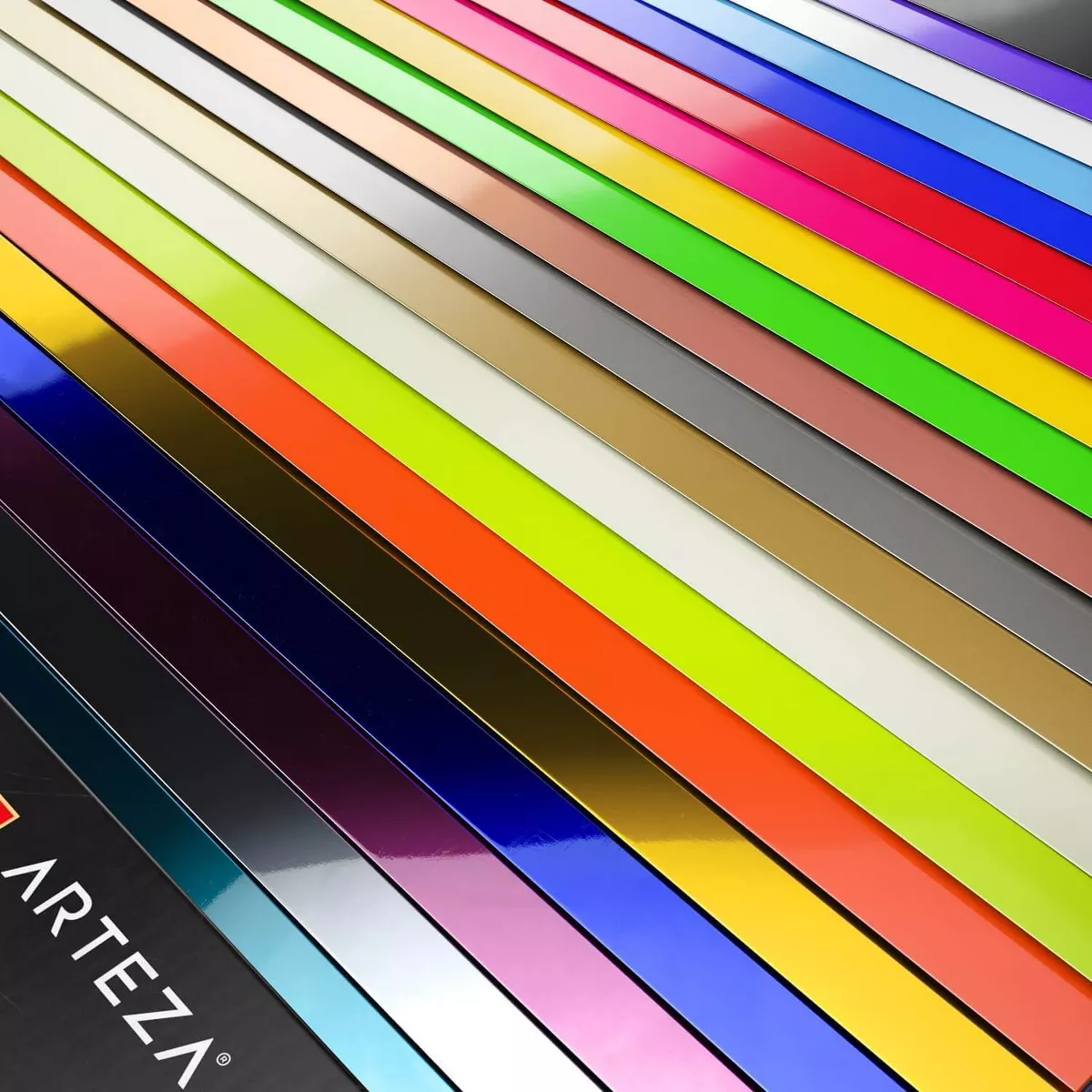 Arteza Heat Transfer Vinyl, Assorted Colors, 12