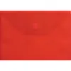 Lion Envelope Poly Side-loading Hook/Loop 13"x9-3/8" Red 22080RD