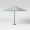 9' Patio Umbrella DuraSeason Fabric™ Green Stripe - Threshold™