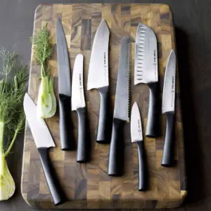 Schmidt Brothers Cutlery Carbon 6 15pc Knife Block Set