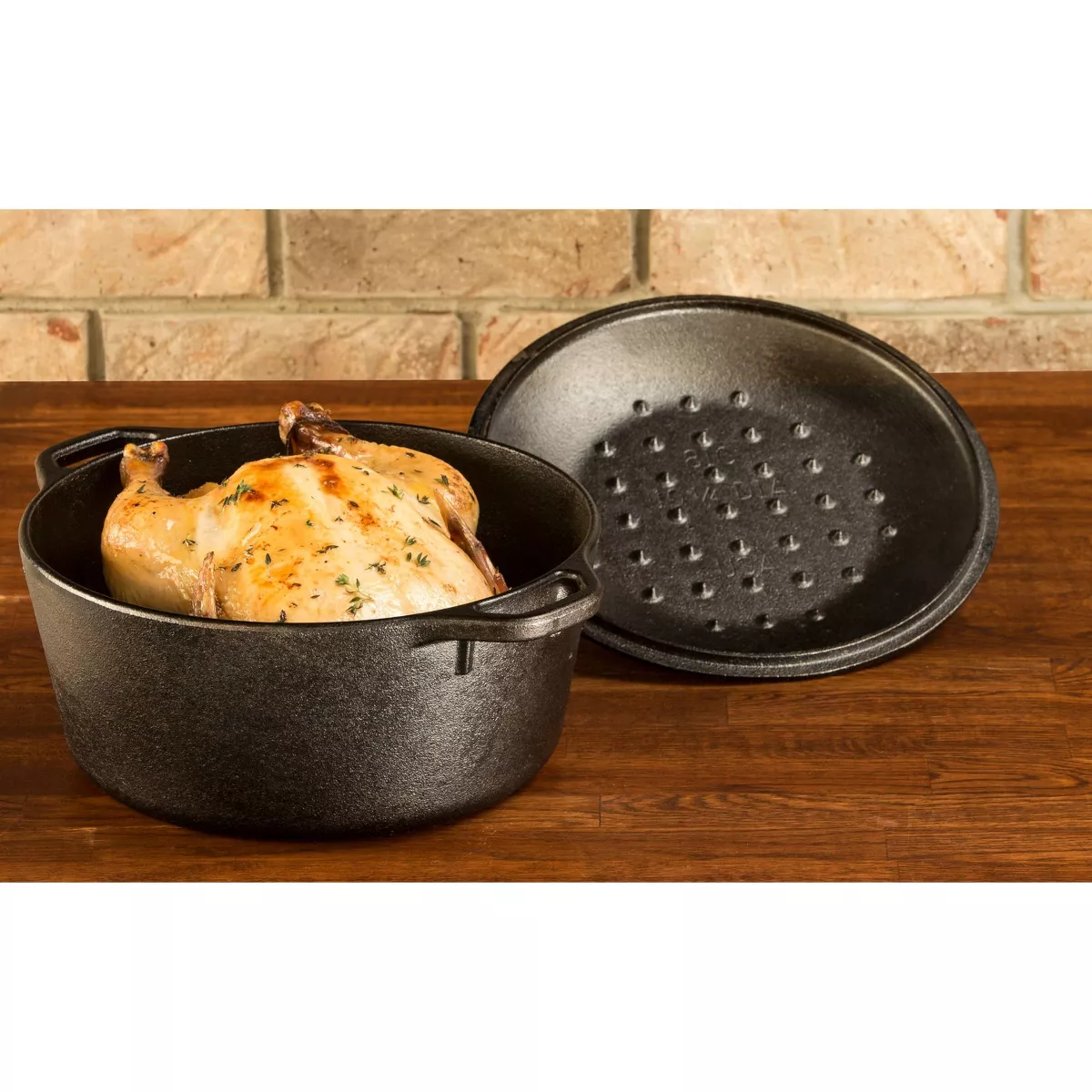 Lodge 5qt Cast Iron Dutch Oven