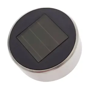 Solar Outdoor LED Light Mosaic Pillar Path and Walkway Lights Pure Garden