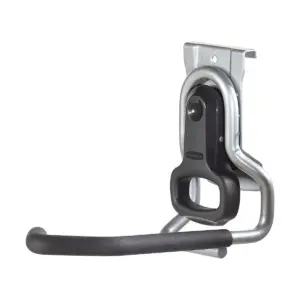 Rubbermaid Heavy Duty Universal Vertical FastTrack Hanging Wall Mount Bike Hook Garage Storage Organizer (6 Pack)