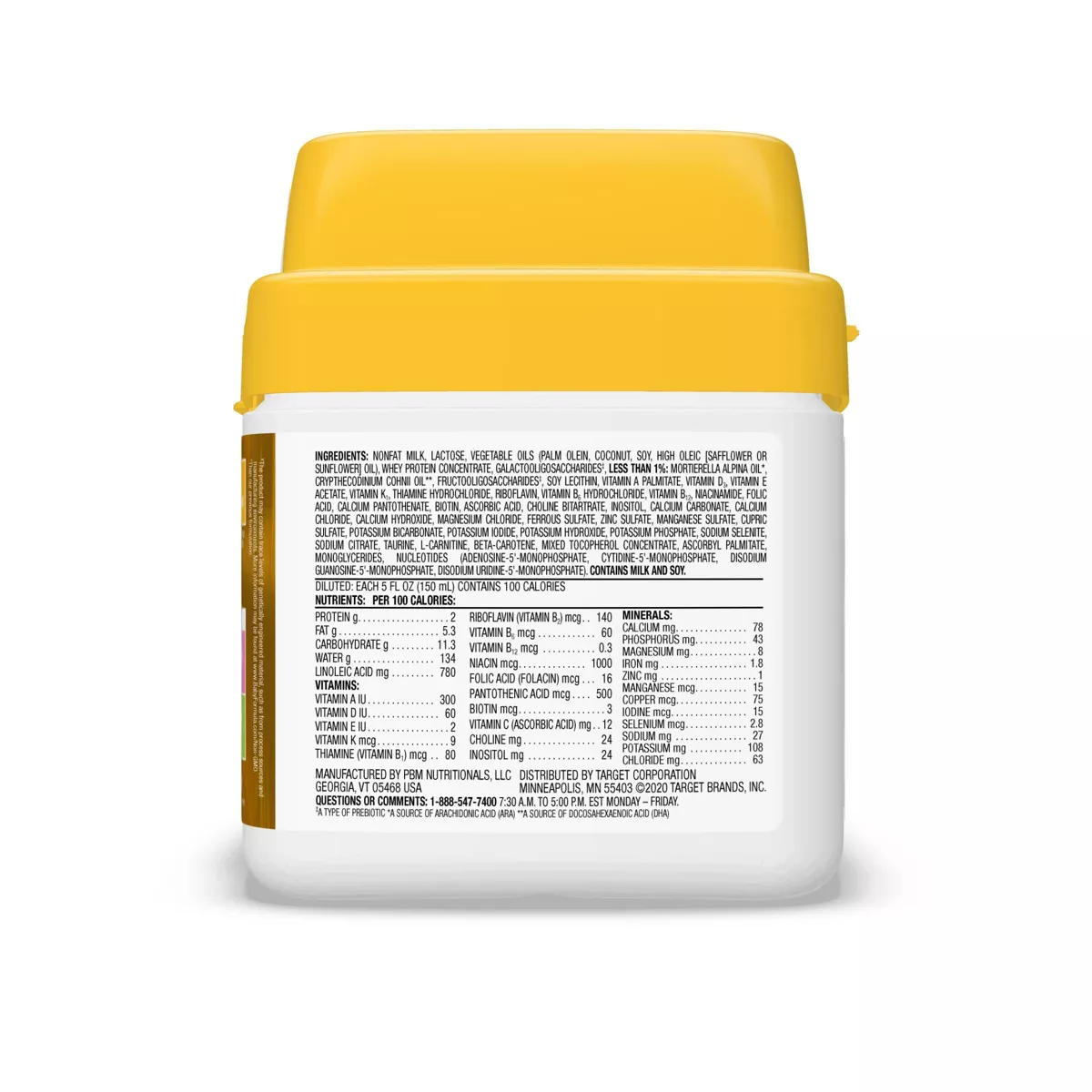 Infant Non-GMO Formula with Iron Powder - 22.2oz - up & up™