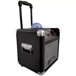 beFree Sound Projection Party Light Dome 6.5in Subwoofer Bluetooth Portable Party Speaker