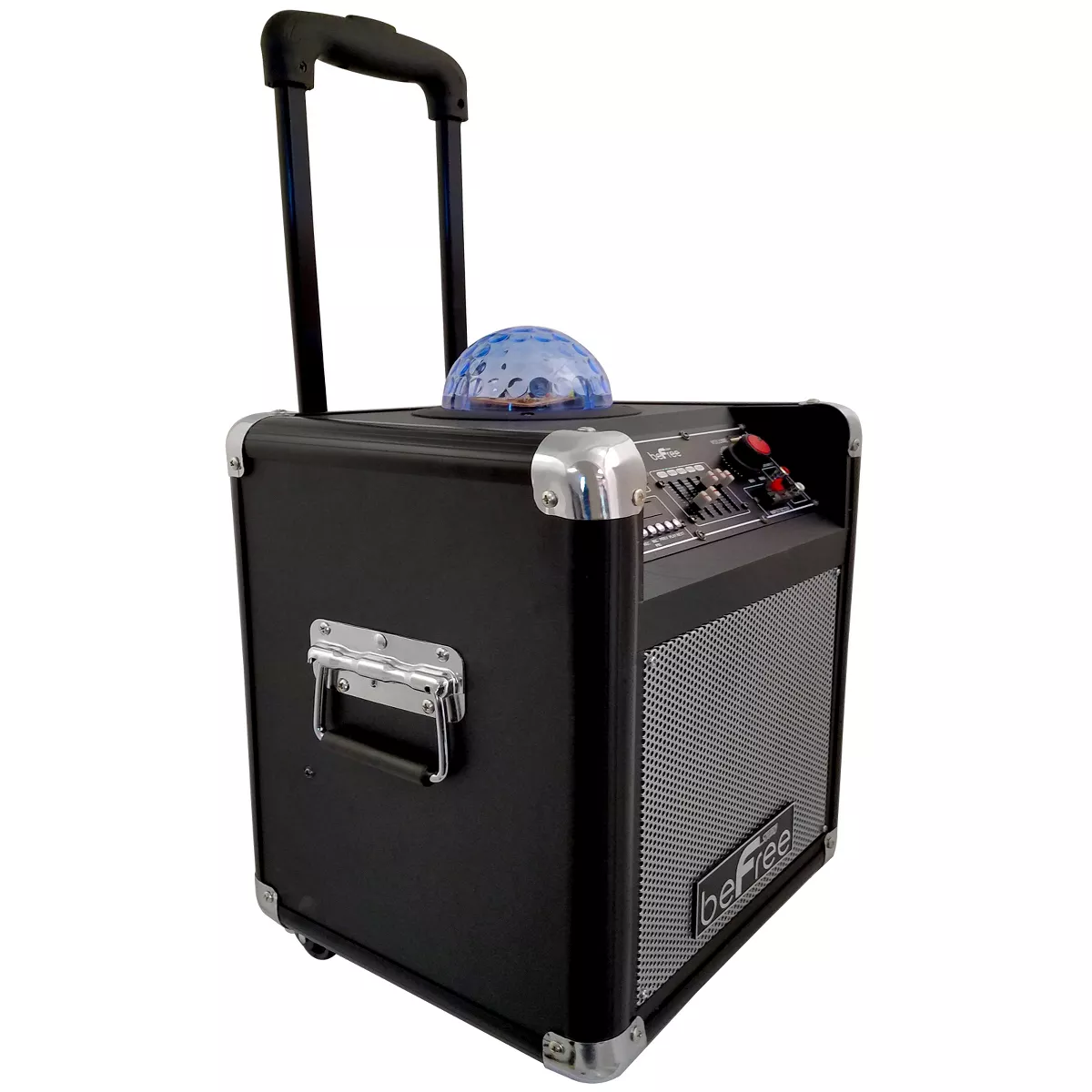 beFree Sound Projection Party Light Dome 6.5in Subwoofer Bluetooth Portable Party Speaker