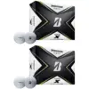 Bridgestone Tour B X Golf Balls with REACTIV Cover Technology, White (2 Dozen)