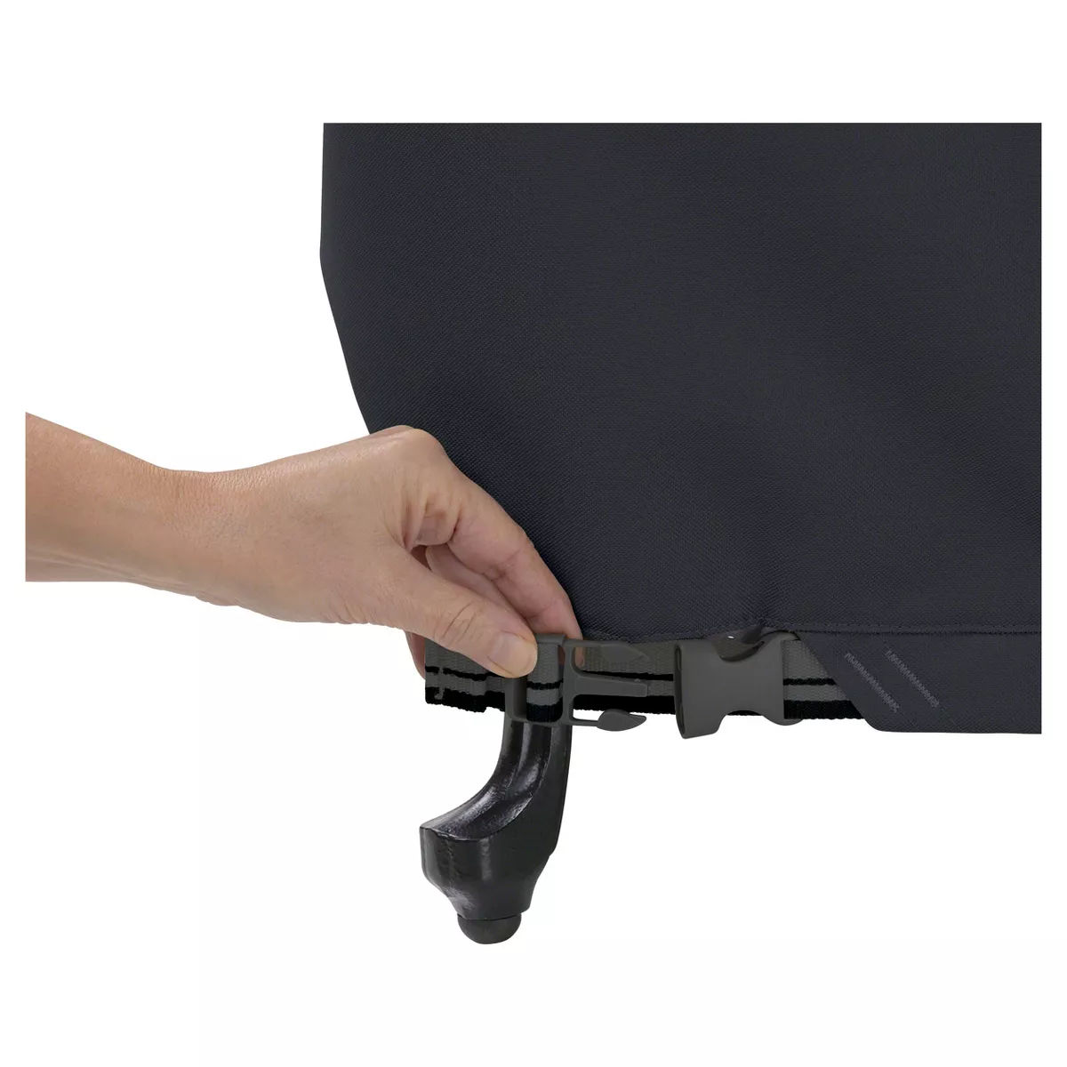 Ravenna Built In Bbq Grill Top Cover, Medium, Black - Black - Classic Accessories