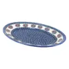 Blue Rose Polish Pottery Verona Large Platter