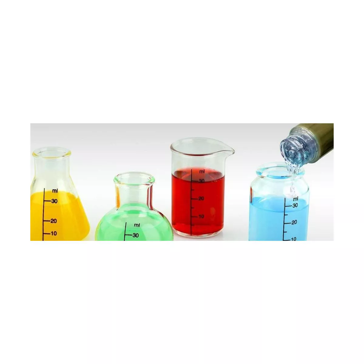 UT Brands Lab Shots | Set of 4 Science Beaker 1oz Shot Glasses