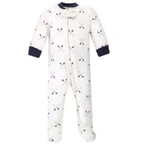 Hudson Baby Infant Unisex Cotton Flannel Burp Cloths, Modern Elephant, One Size