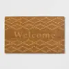 Etched Welcome Doormat Beige - Threshold™