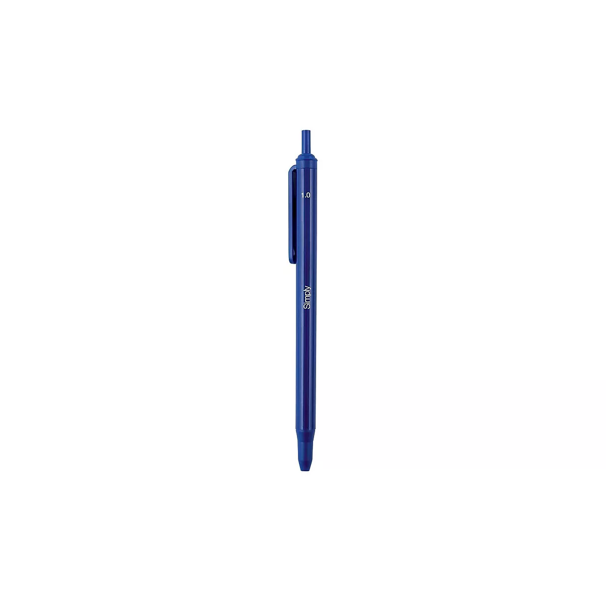 Staples SIMPLY BALLPOINT RT MED BLU DZ 2498033