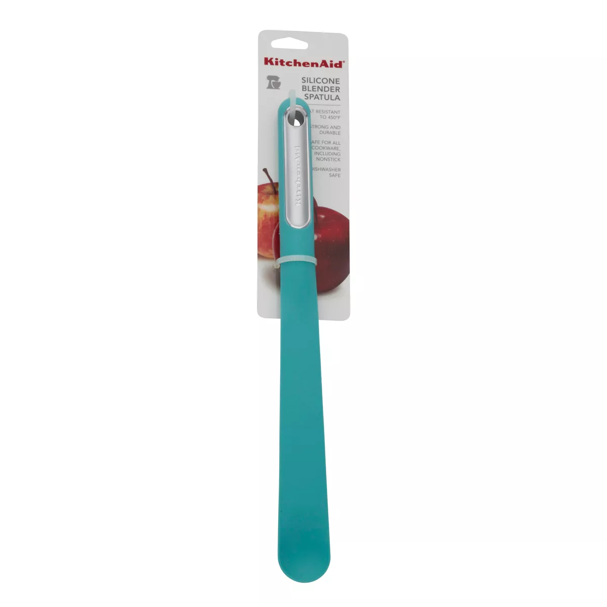 KitchenAid Silicone Slim Spatula Aqua Sky