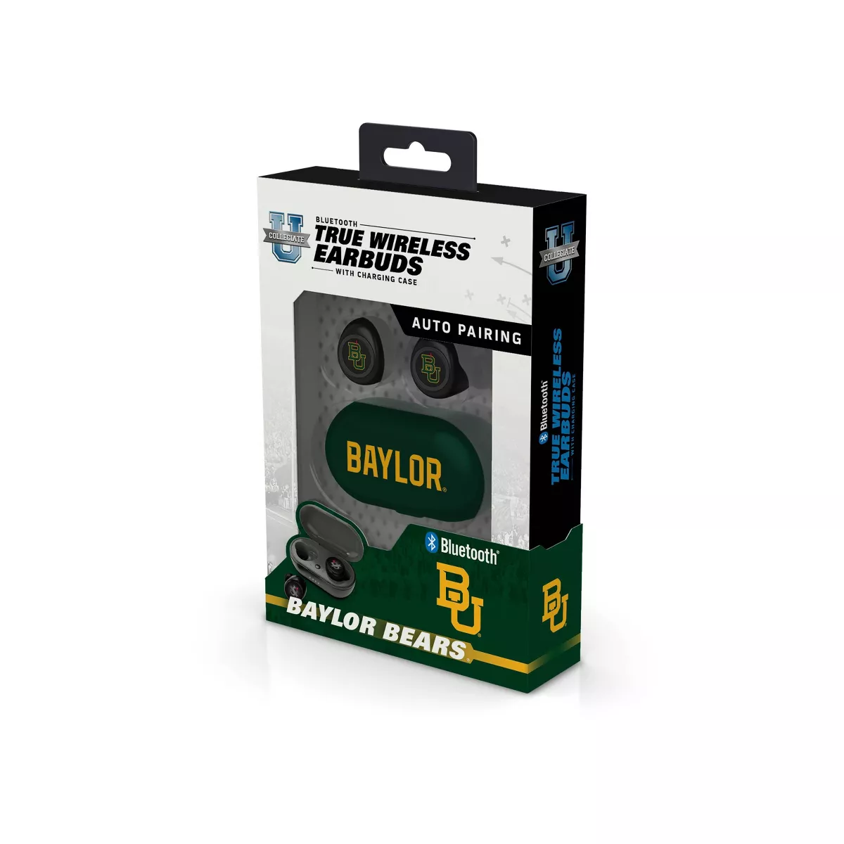 NCAA Baylor Bears True Wireless Bluetooth Earbuds