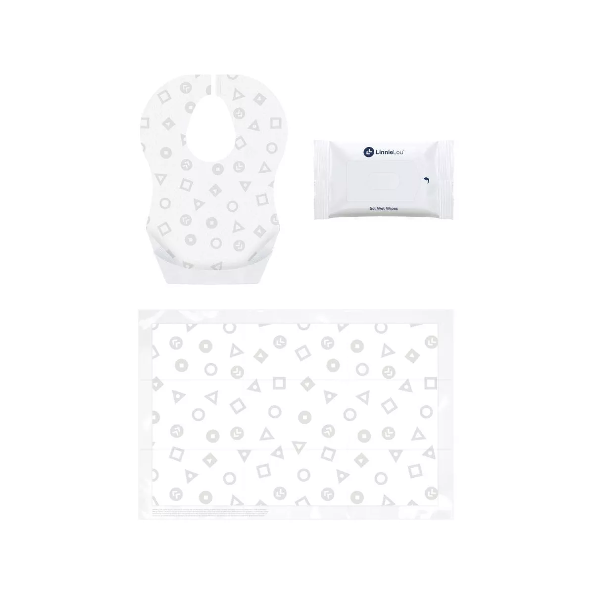 LinnieLou Disposable 3-in-1 Feeding Kit