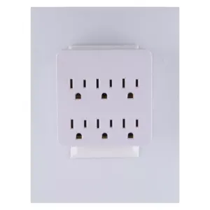 General Electric 6 Outlet Surge Protector Charging Station