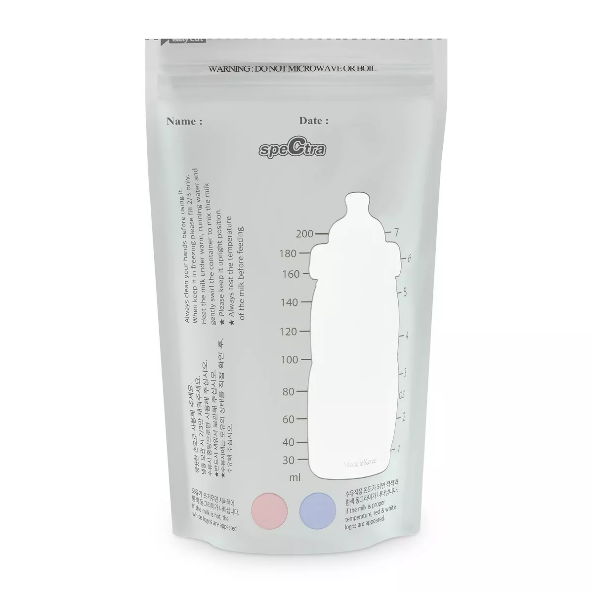 Spectra Disposable Breast Milk Bags - 30ct