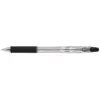 Pentel R.S.V.P. RT Refillable Retractable Ballpoint Pen, 1.0 mm Medium Tip, Black Ink, Clear Barrel, pk of 12