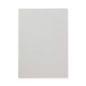 A5 Pad Folio with Clip and Paper Pad Gray - Good Office Day