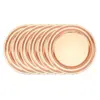 Old Dutch 13" 6pk Copper Collar Charger Plates