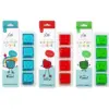 Glo Pals Light Up Water Cubes - 12 Cubes of Red, Green & Blue