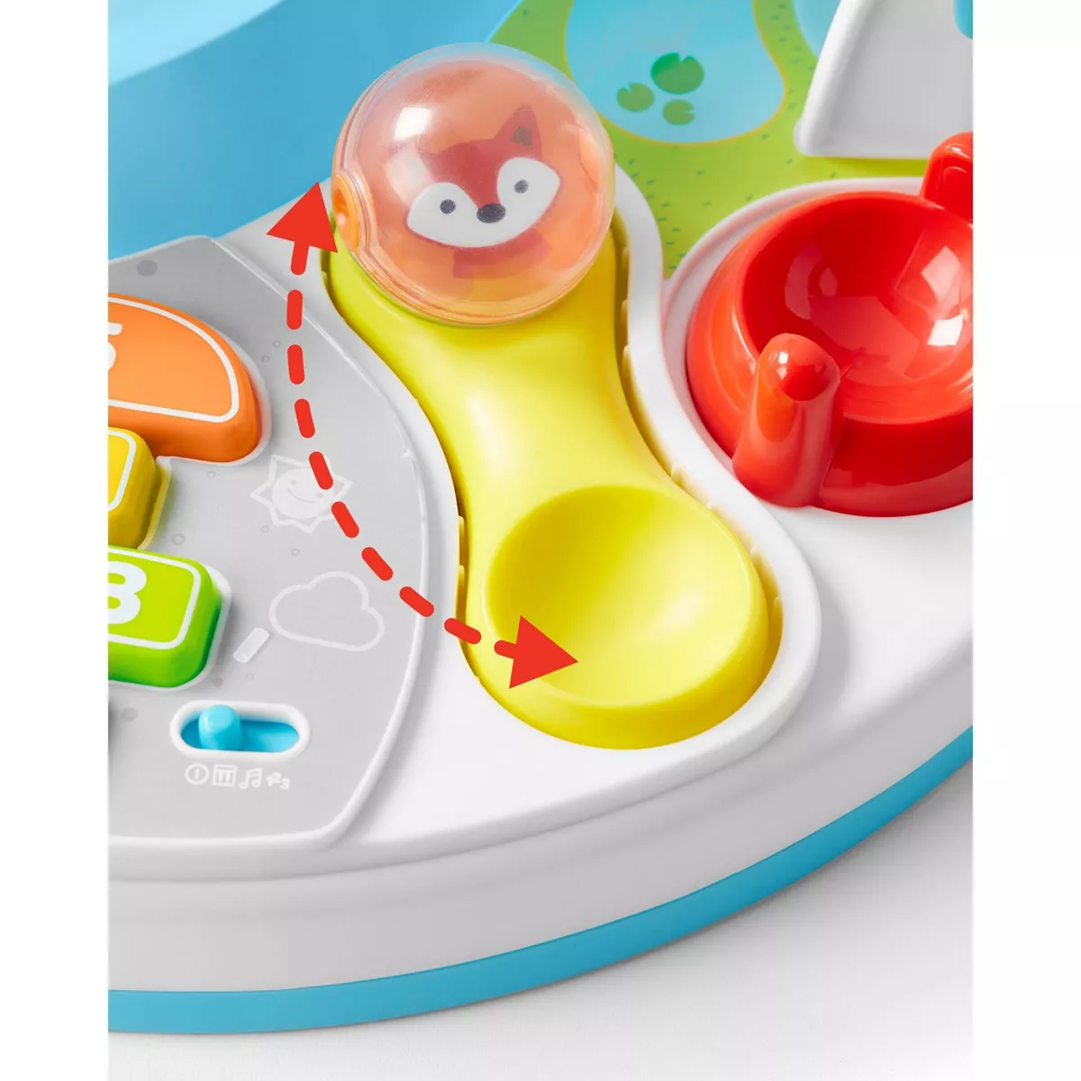 Skip Hop E&M Lets Roll Activity Table