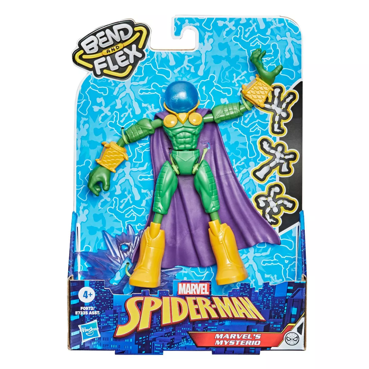 Marvel Spider-Man Bend and Flex Mysterio Action Figure