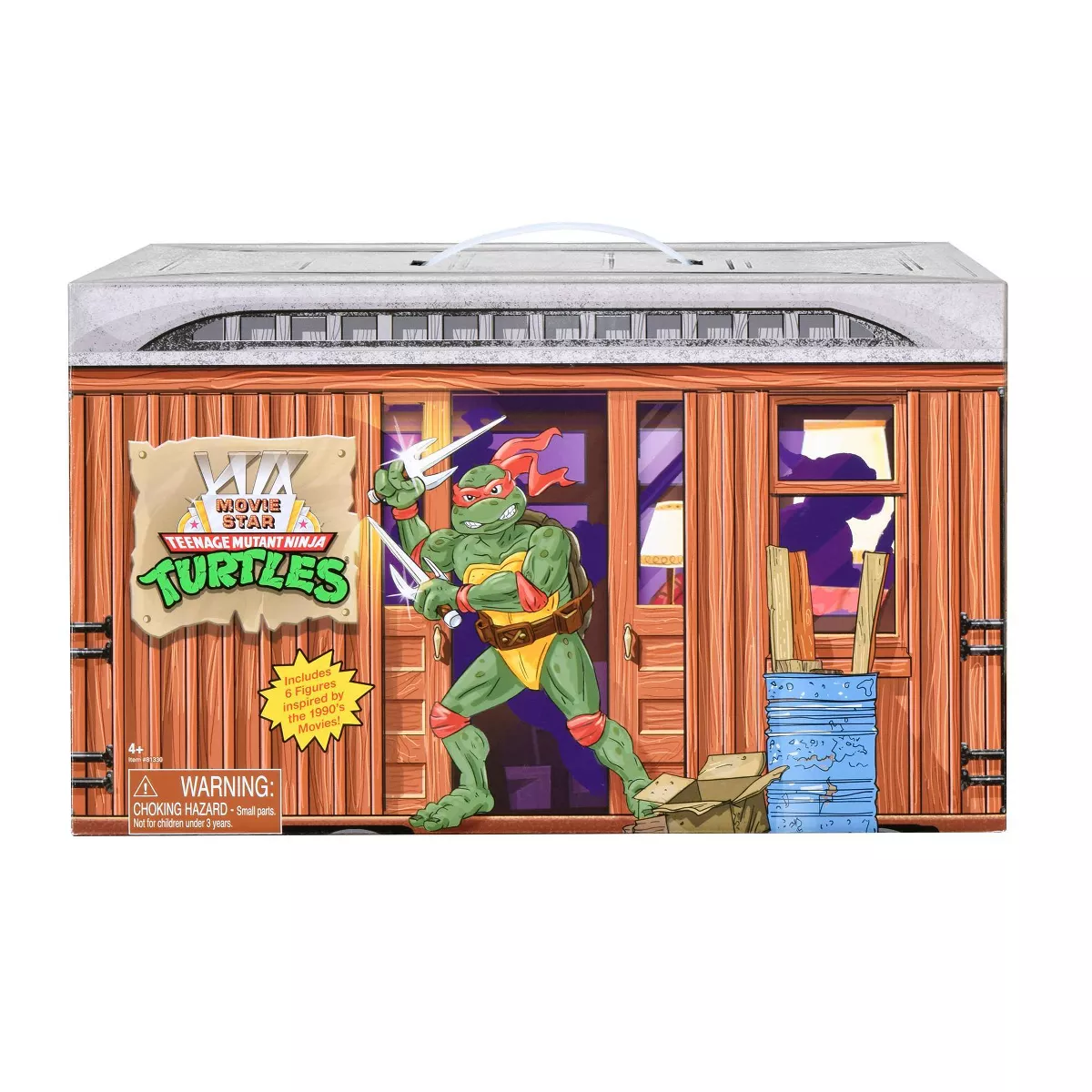 Teenage Mutant Ninja Turtles Movie Star Action Figure Set - 6 Pack