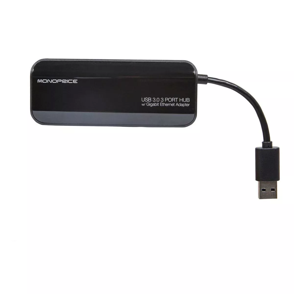 Monoprice USB 3.0 3 Port Hub with Gigabit Ethernet Adapter