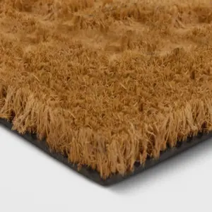 Etched Welcome Doormat Beige - Threshold™