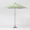9' Round Patio Umbrella DuraSeason Fabric™ Island Palm - Threshold™