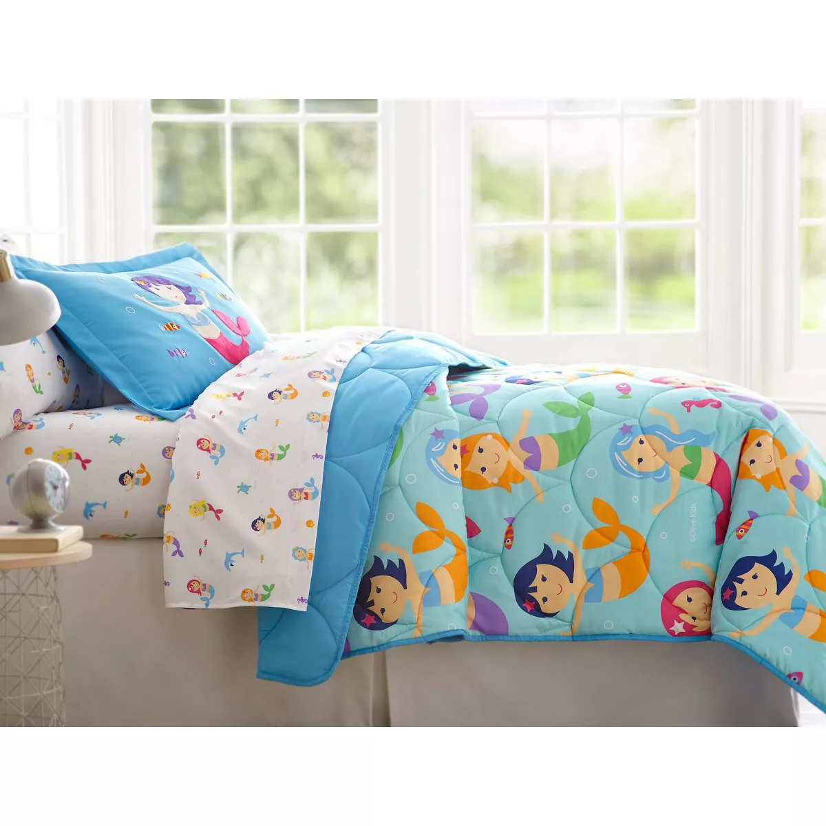 7pc Full Mermaids Microfiber Bed in a Bag - WildKin
