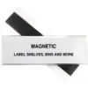 C-Line Label Holder Magnetic f/ Shelf/Bin 2"x6" 10/BX Clear 87247
