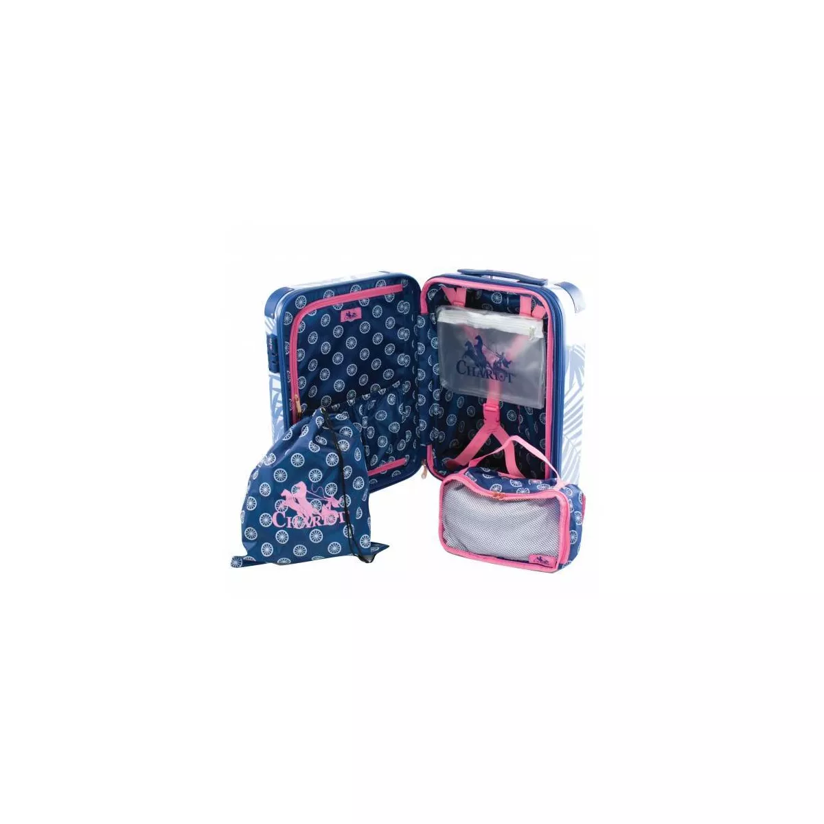 Chariot Travelware CHP-903 Fern 2pc Luggage Set