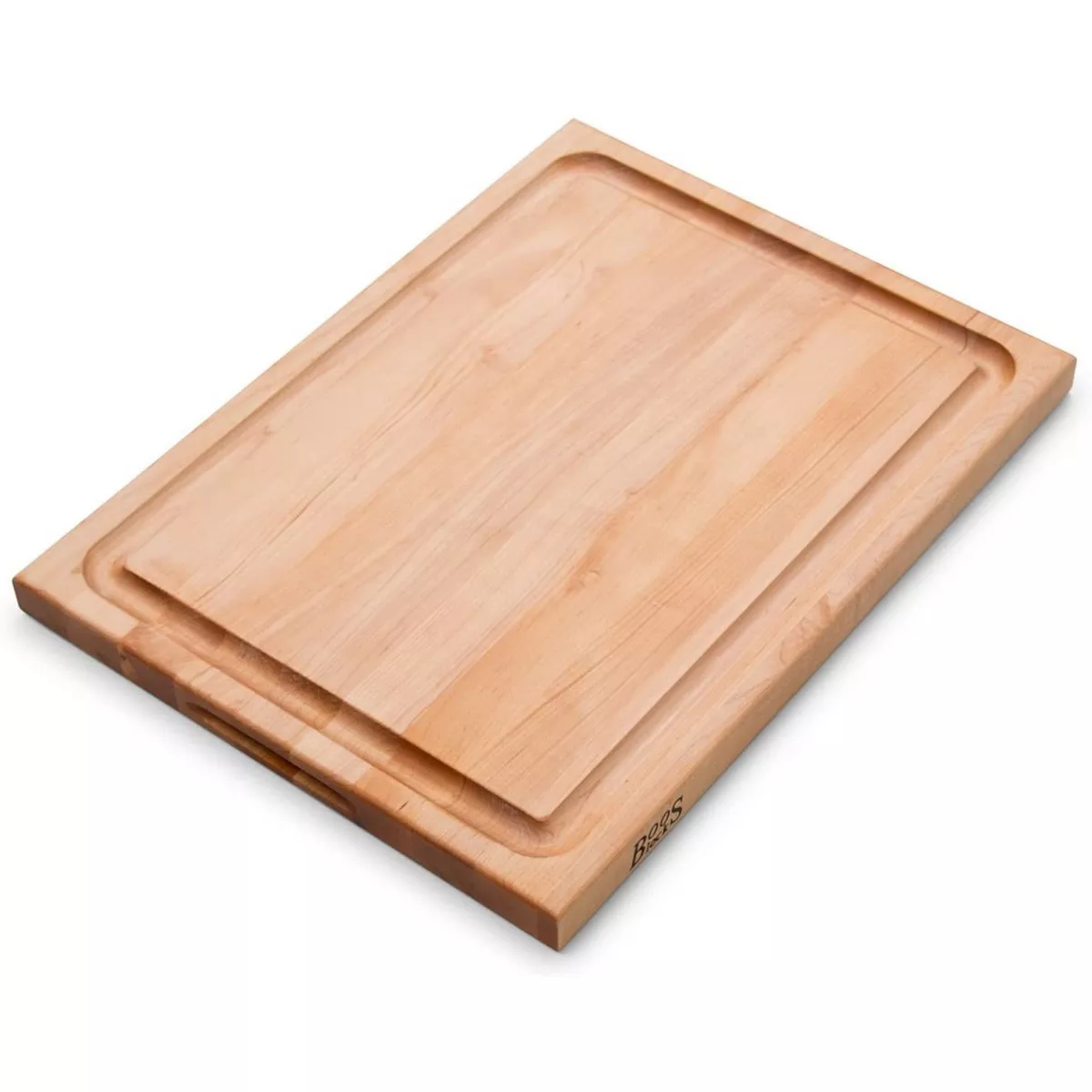 John Boos Block 18 Inch Wide Reversible Cutting/Carving Board with Juice Groove, 24 x 18 x 1.5 Inch, Solid Maple Wood