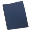 Swingline GBC Linen Textured Binding System Covers 11 x 8-1/2 Navy 200/Box 9742450